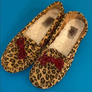 Leopard UGG Slippers